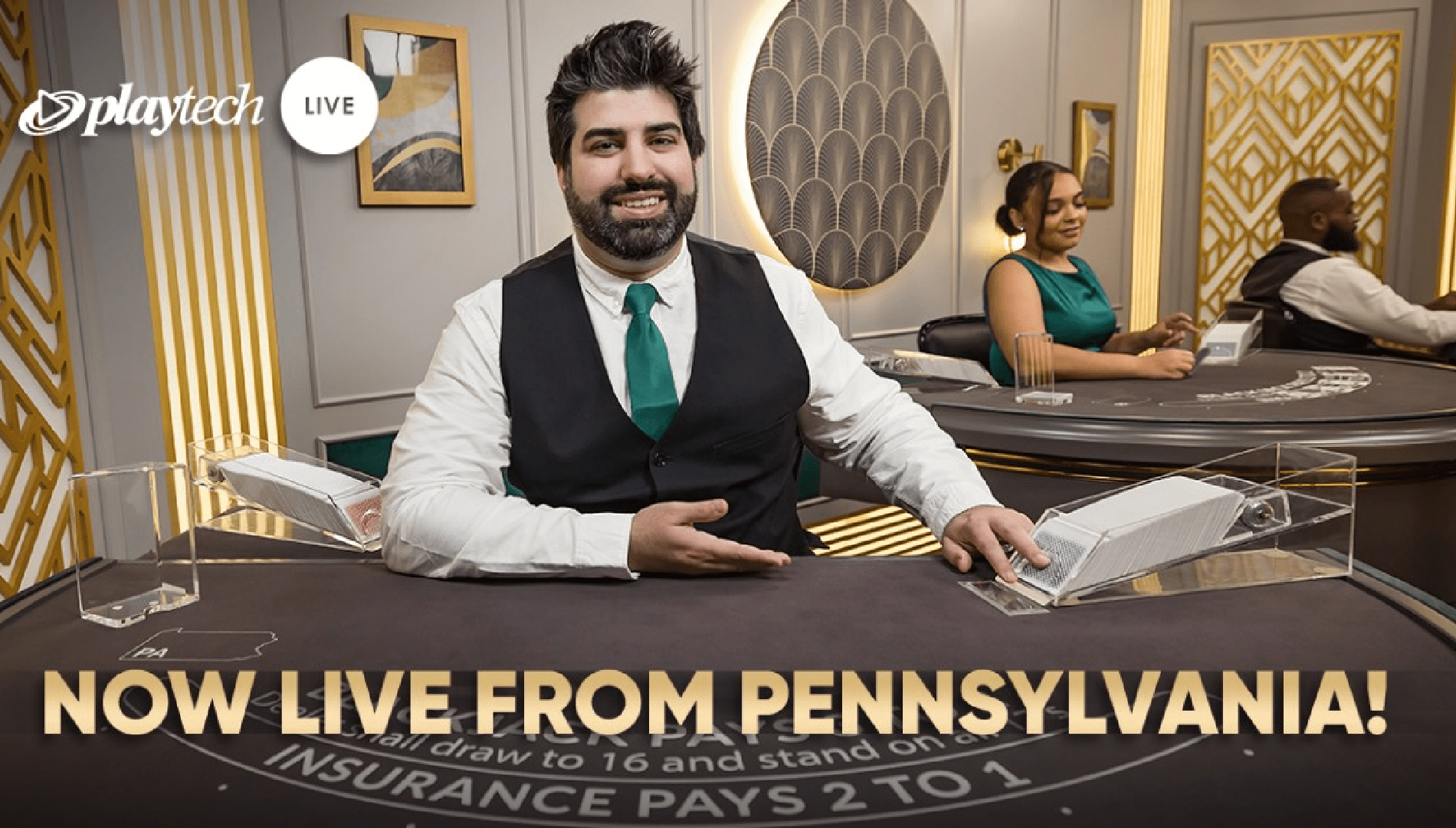 Playtech Launches Live Dealer Studio in Pennsylvania for B2B iGaming